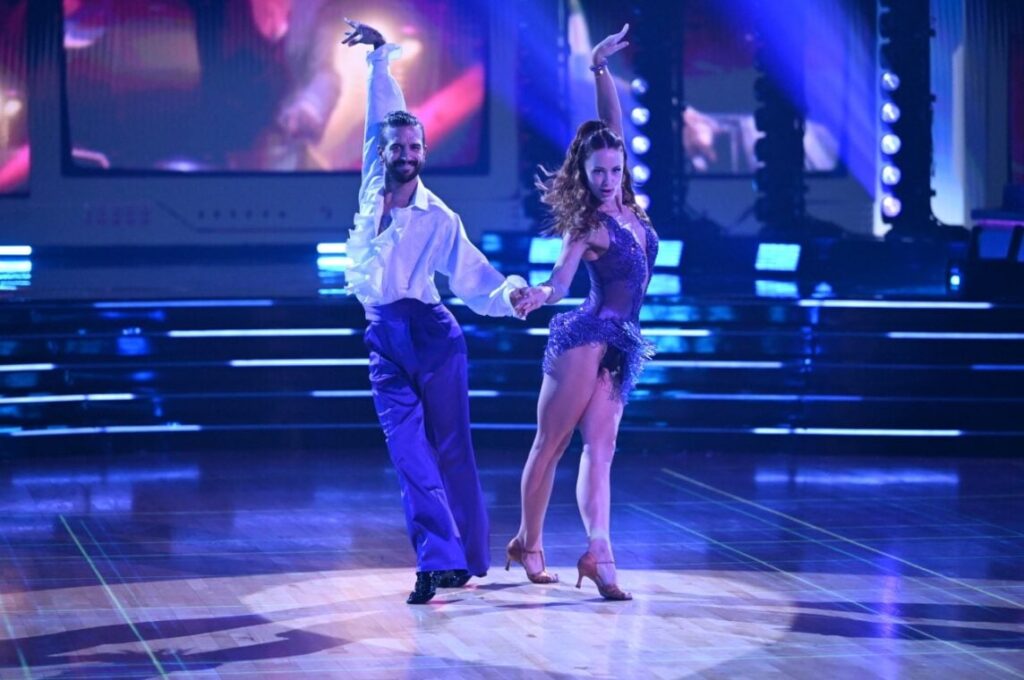 Whitney Leavitt and Mark Ballas