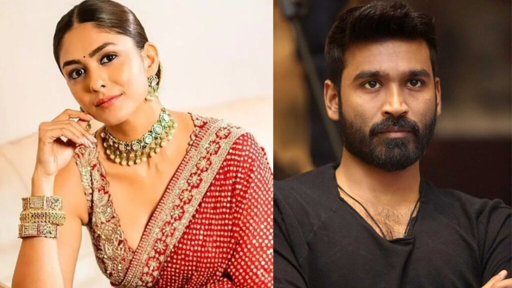 Dhanush and Mrunal Thakur Spark Dating Buzz
