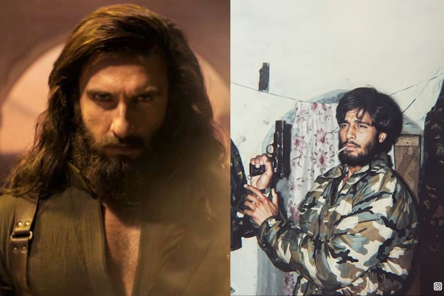 Ranveer Singh(Left) and Major Mohit Sharma(Right)