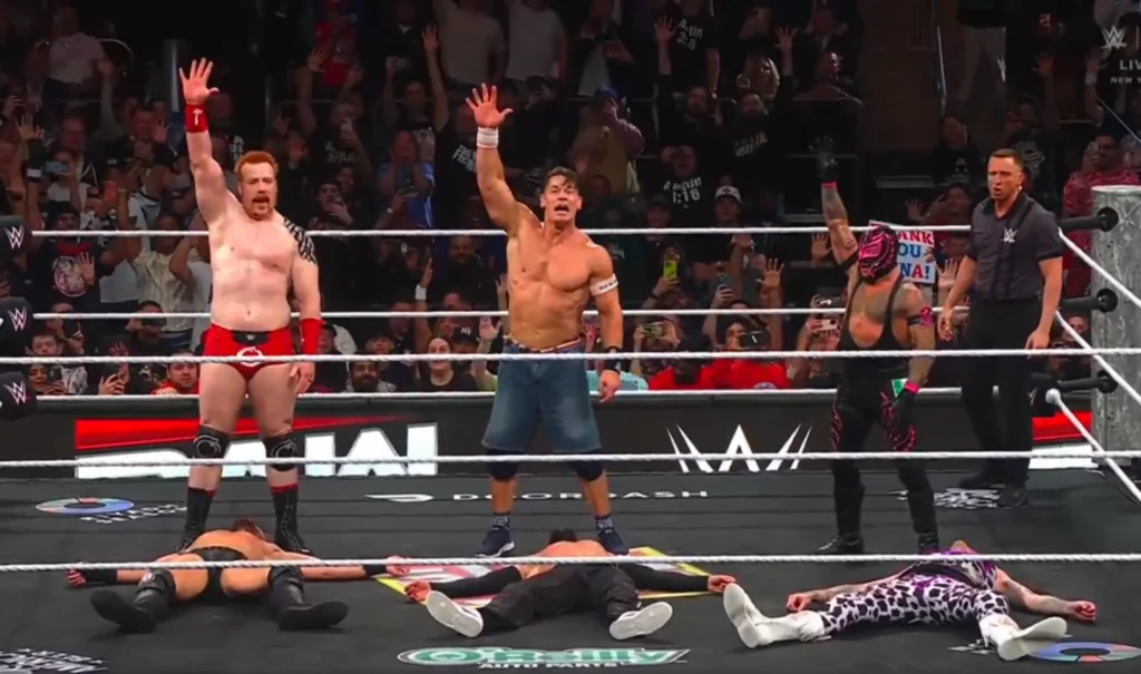 John Cena’s Emotional WWE Raw Farewell Turns Into a Fight-Filled Send-Off