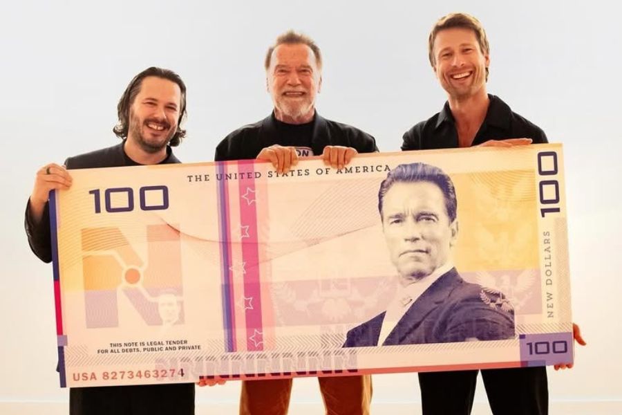 Arnold Schwarzenegger Praises Glen Powell and Edgar Wright