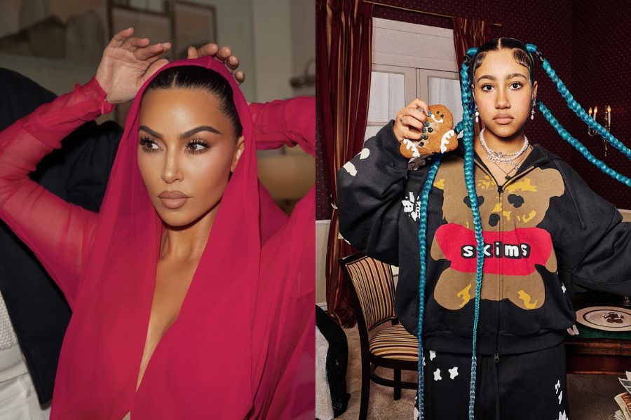 Kim Kardashian & North