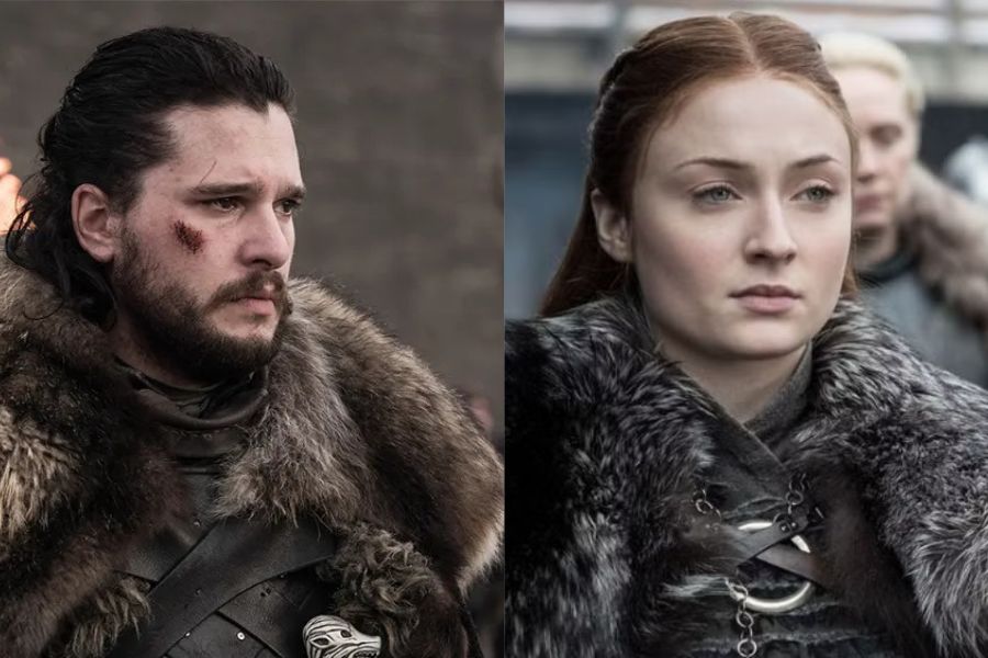 Kit Harington and sophie turner