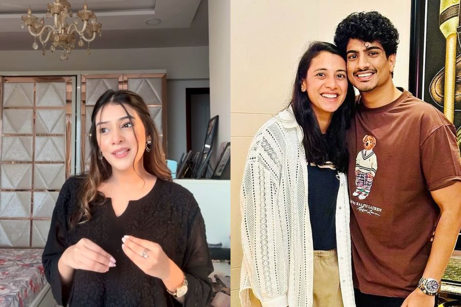 RJ Mahvash Sparks Outrage After Making Light of Cheating Rumours Surrounding Palash Muchhal & Smriti Mandhana