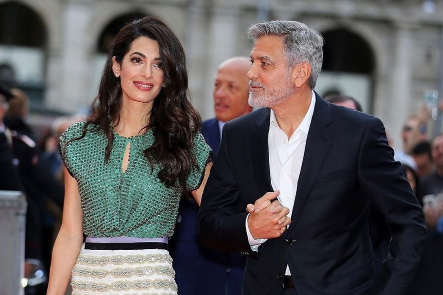 George and Amal Clooney