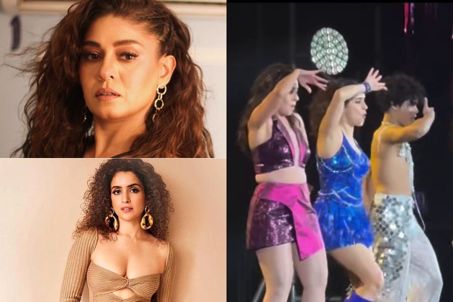 Sunidhi Chauhan Brings Sanya Malhotra On Stage in Delhi