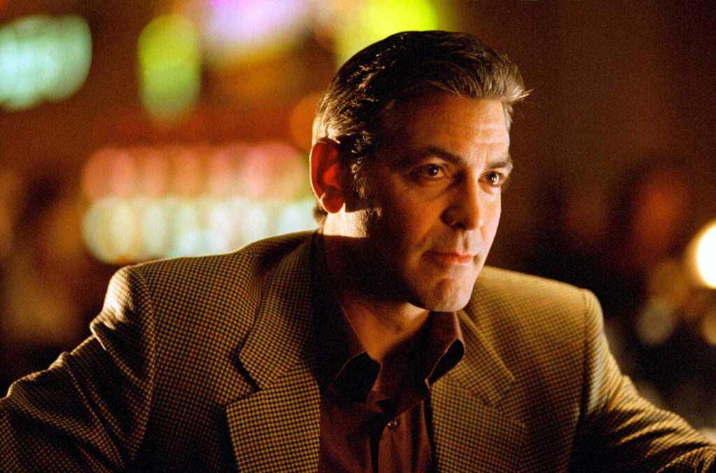 George Clooney in Ocean 11