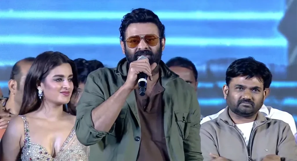 Maruthi’s Bold Promise at Prabhas’ The RajaSaab Event