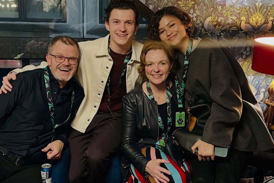 Zendaya Spends Time With Tom Holland’s Family