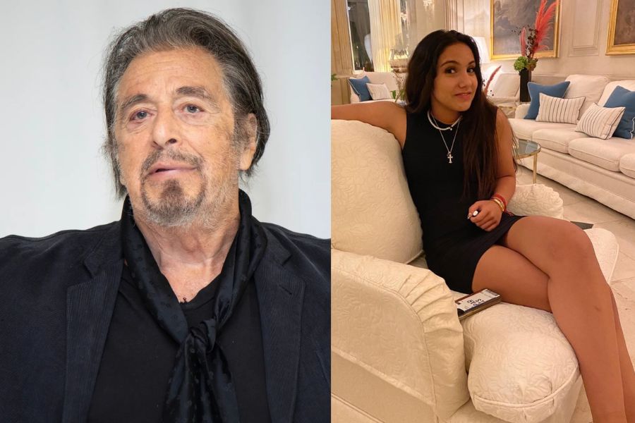 Al Pacino and Noor Alfallah