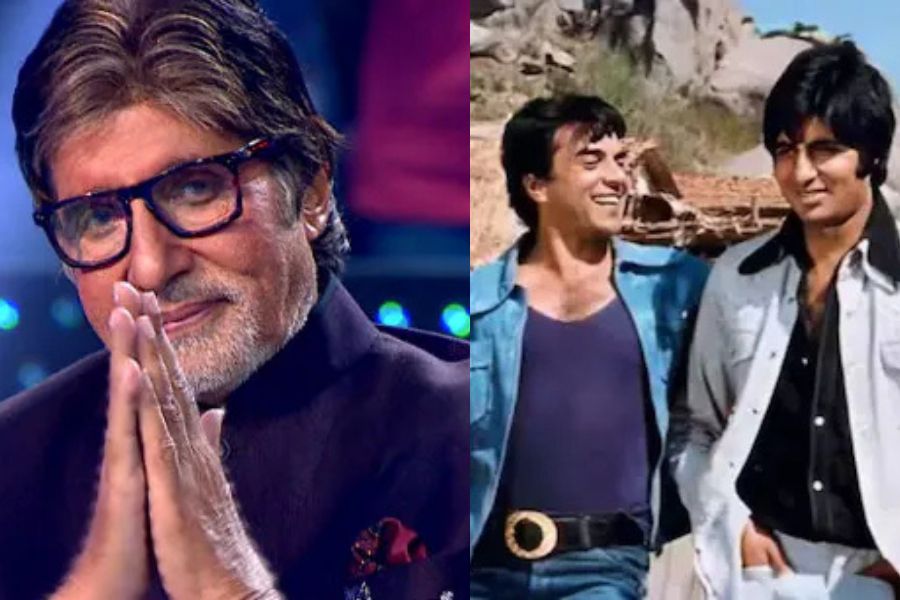 Amitabh Bachchan Remembers Dharmendra on KBC 17