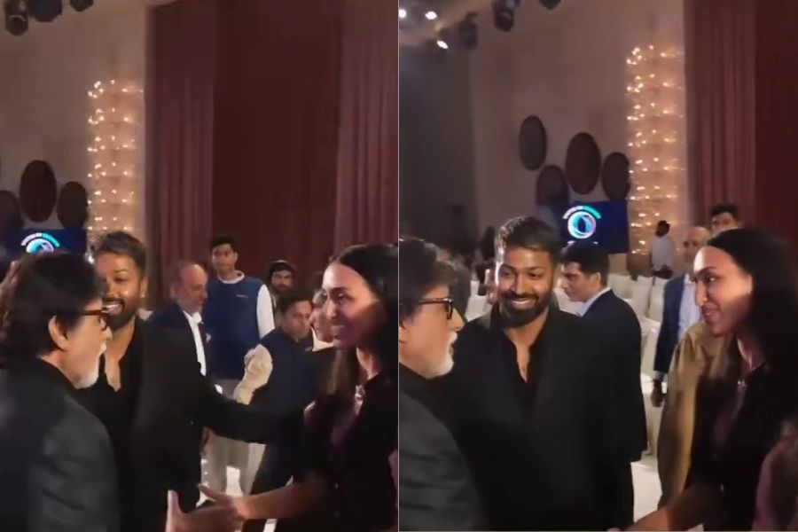 Hardik Pandya and Mahieka Sharma