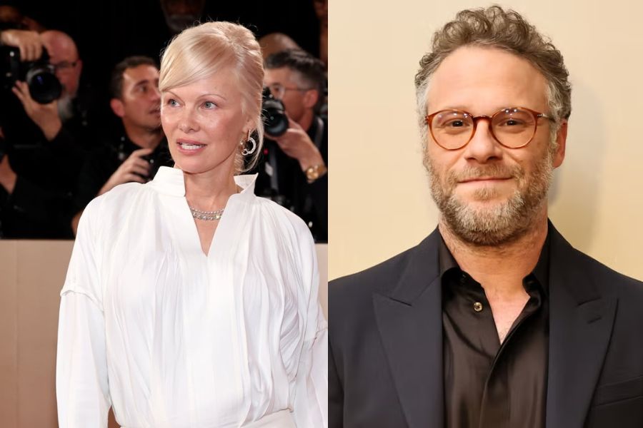 Pamela Anderson Calls Golden Globes Encounter With Seth Rogen “Yucky”