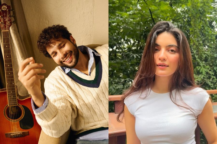 Siddhant Chaturvedi and Pratibha Ranta