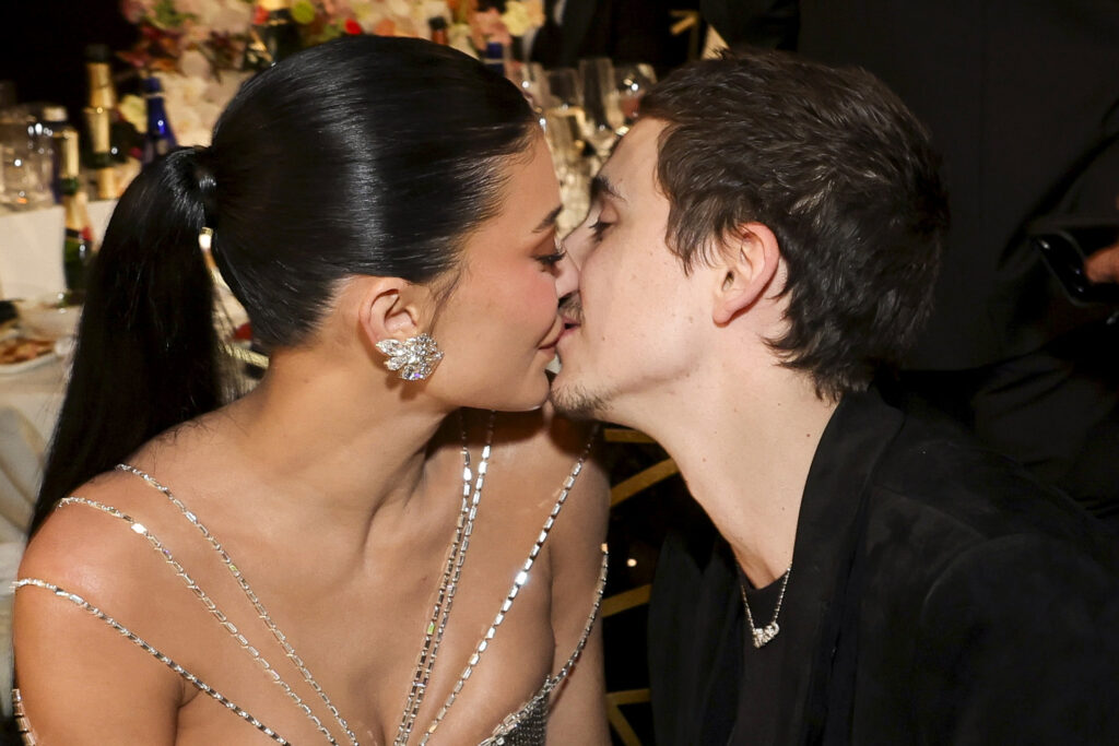 Kylie Jenner and Timothée Chalamet Turn Heads With PDA Inside the 2026 Golden Globes