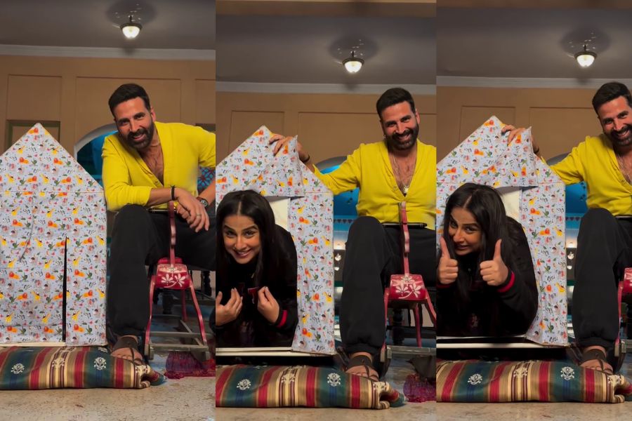 Akshay Kumar and Vidya Balan