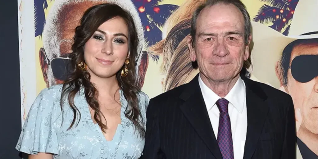 Victoria Kafka Jones and Tommy Lee Jones