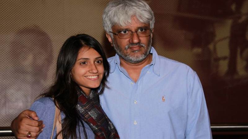 Vikram Bhatt and Daughter