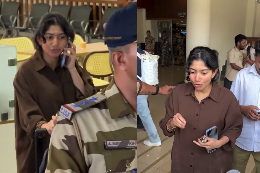 Sai Pallavi Runs to Her Car After Being Mobbed at Kochi Airport, Videos Go Viral