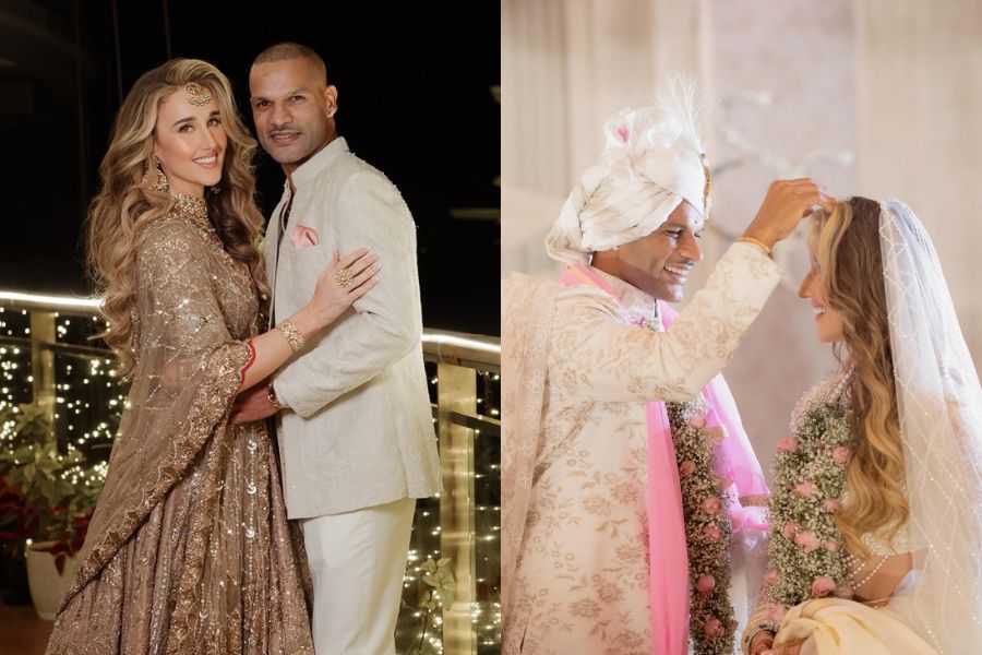 Shikhar Dhawan Marries Sophie Shine in Elegant Delhi NCR Wedding