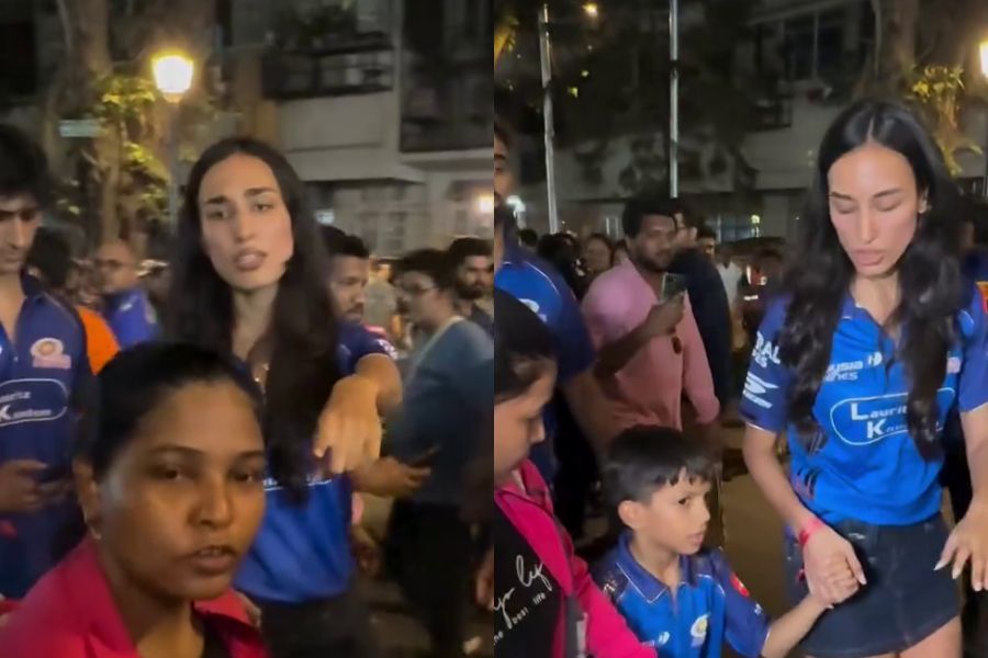 Hardik Pandya’s Son Agastya Steals Spotlight at Wankhede as Mahieka Sharma Steps In Protectively After MI’s Big IPL 2026 Win