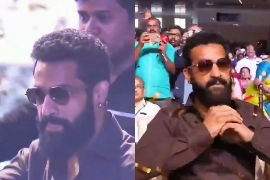 Jr NTR’s Bengaluru Visit Sparks Massive Fan Frenzy, Escalator Damaged at Hospital Event