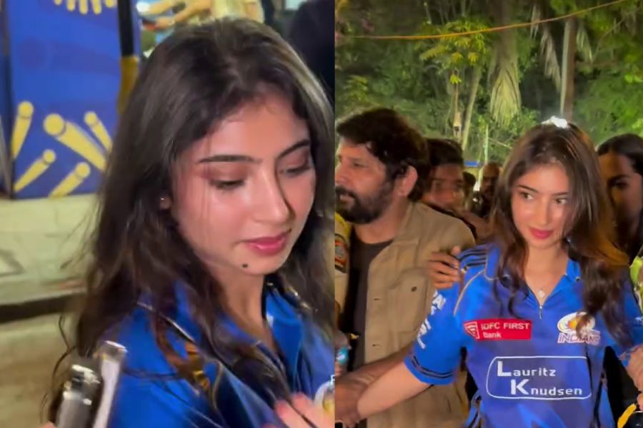 Sara Arjun Mobbed at Wankhede After Dhurandhar 2 Success, Father Raj Arjun Steps In to Shield Her