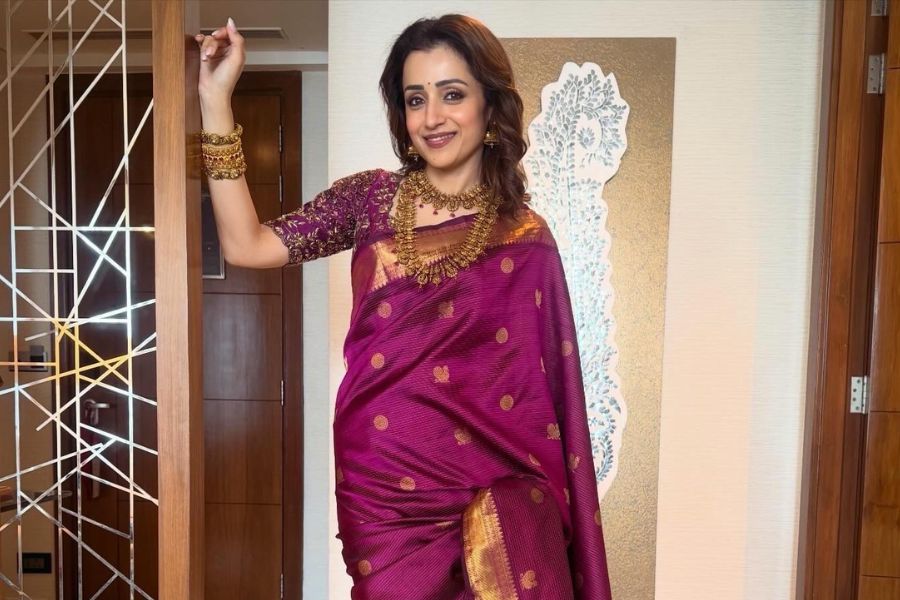 Trisha Krishnan’s Wedding Photos With Parthiban’s Daughter Go Viral Amid Controversy