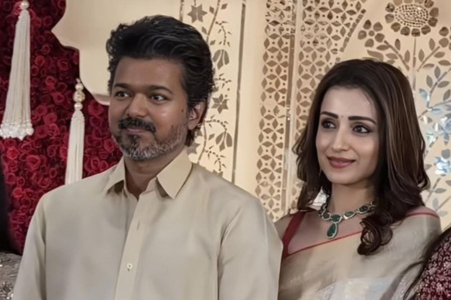 Trisha Krishnan Spotted at Chennai Airport After Wedding Appearance With Vijay, Avoids Media Questions