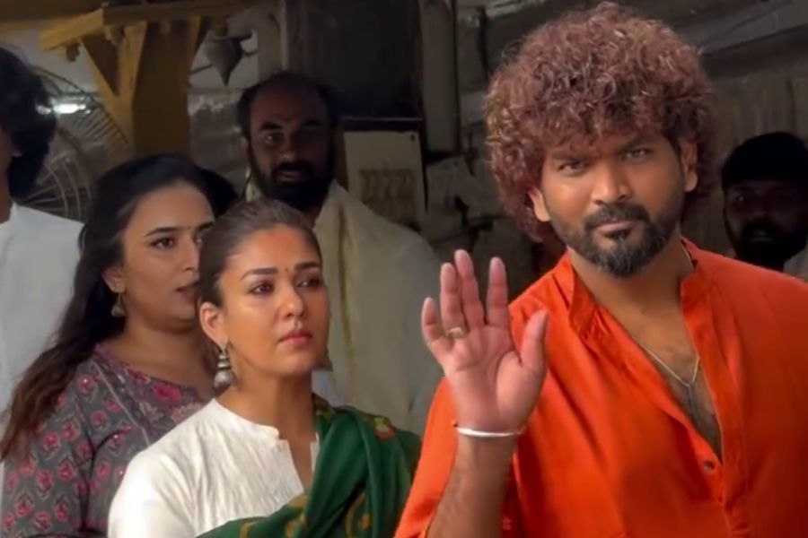 Nayanthara Visits Tirumala With Vignesh Shivan Ahead Of LIK Release Buzz