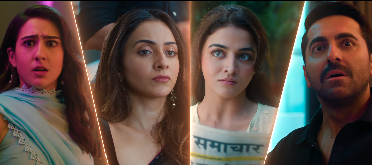 Ayushmann Khurrana’s ‘Pati Patni Aur Woh Do’ Teaser Drops, Brings Full-On Chaos With Triple Love Twist