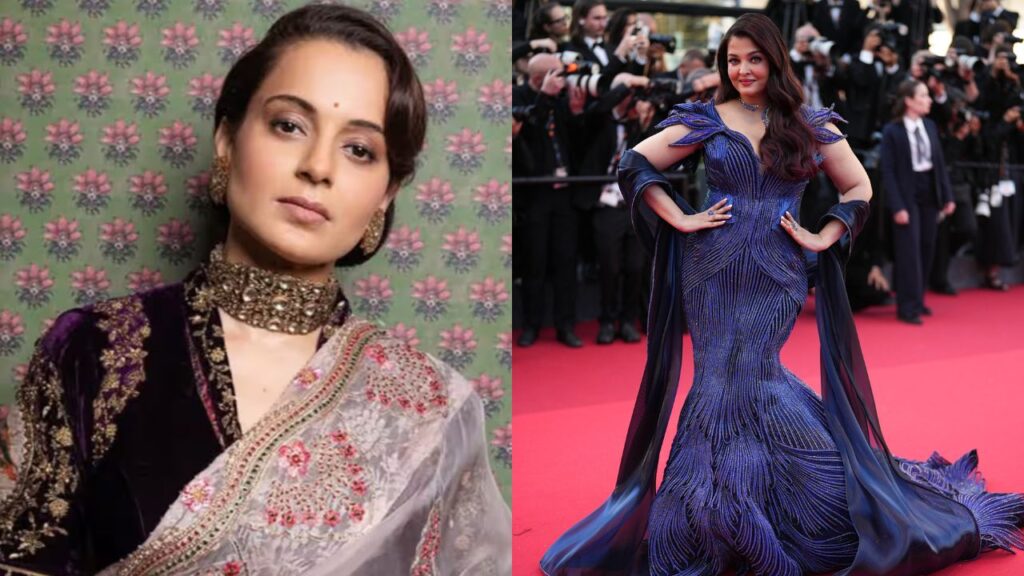 Kangana Ranaut Defends Aishwarya Rai Bachchan After Cannes 2026 Trolls Target Her Appearance