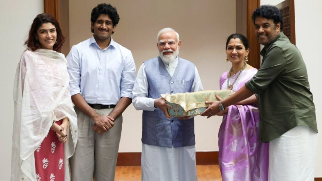 Khushbu Sundar Meets PM Modi With Daughter’s Wedding Invitation, Shares Family Milestone