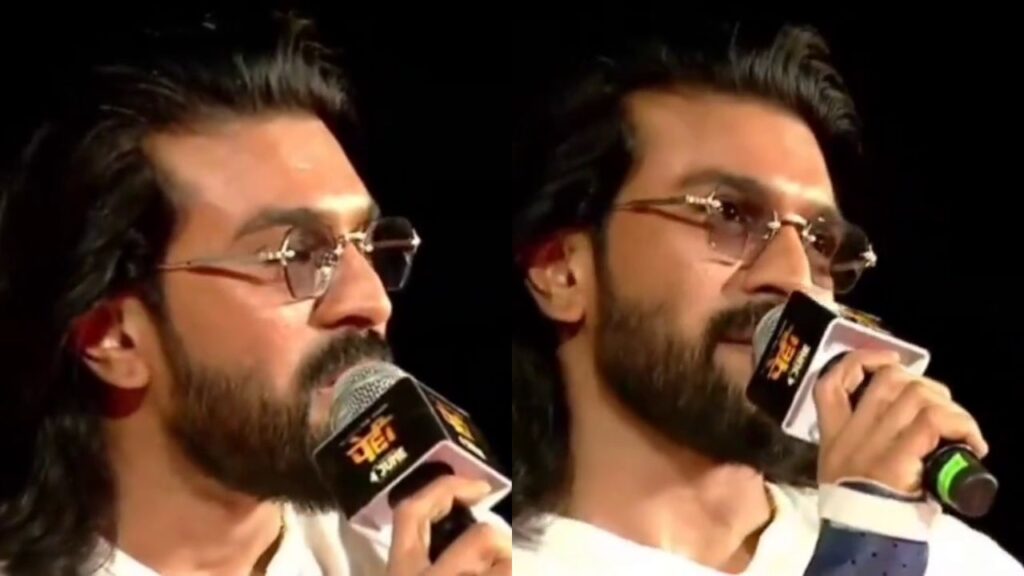 Ram Charan’s Funny Stage Slip-Ups At Peddi Event Leave Internet Entertained